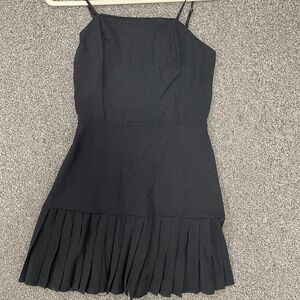 NWT Miss Behave Stella Dress Junior Sizes Pleated Hem